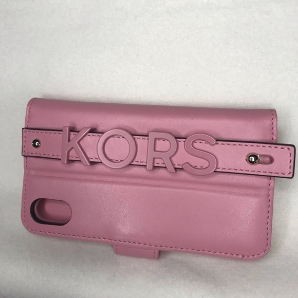 Michael Kors Pink Wallet case iPhone X - Picture 6 of 6